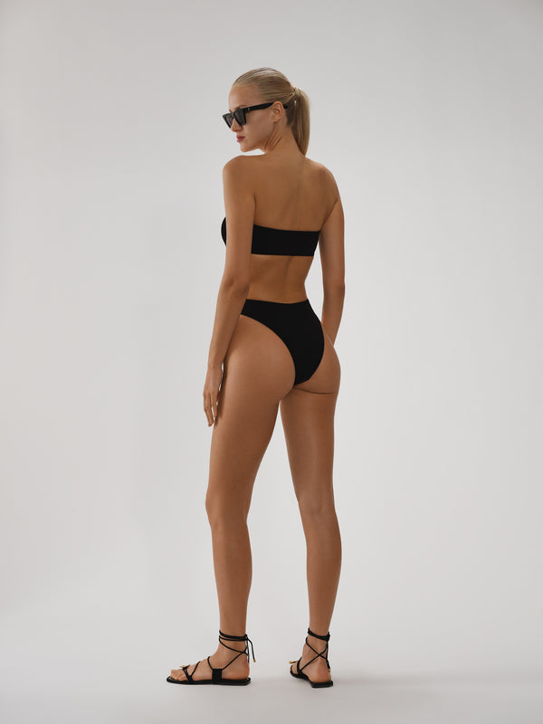 Sabine Cut Out Swimsuit in Crinkle