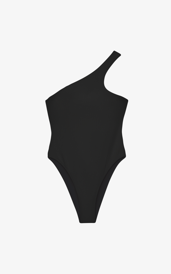 Margo Asymmetrical Swimsuit In Crinkle