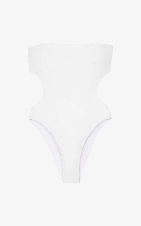 Sabine Cut Out Swimsuit in Crinkle